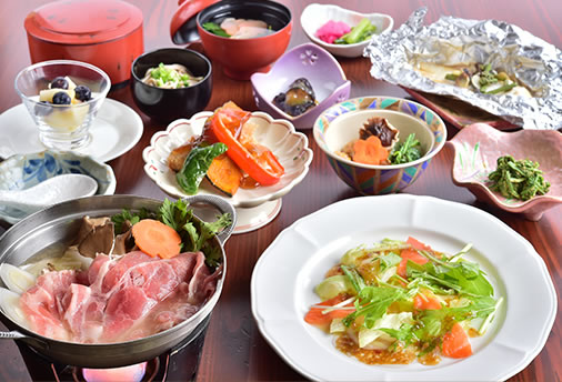 夕食